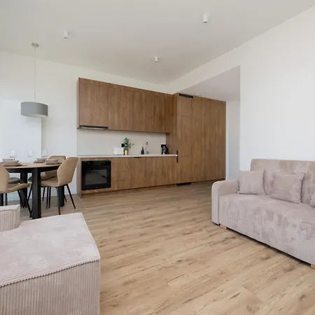 アパート Towarowa Towers By Solarento ワルシャワ